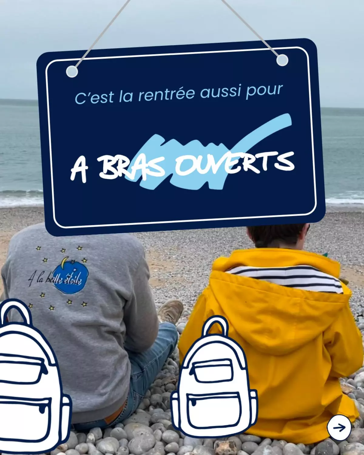 La rentrée, c’est aussi pour À Bras Ouverts 🌟Et à Grenoble, on a besoin de nouveaux accompagnateurs pour partager des moments...